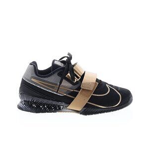NIKE ROMALEOS 4 BLACK-METALLIC GOLD WEIGHTLIFTING SHOES SZ 8.5